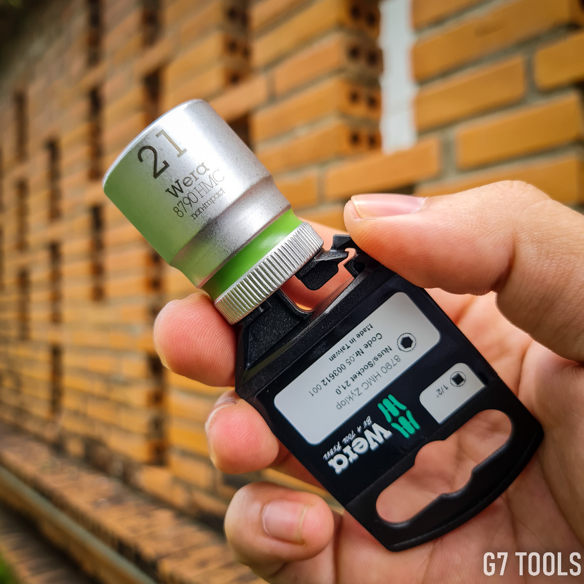 Wera Zyklop 8790 HMC Đầu Khẩu 1/2" Size 21mm Mã Sản Phẩm 003612