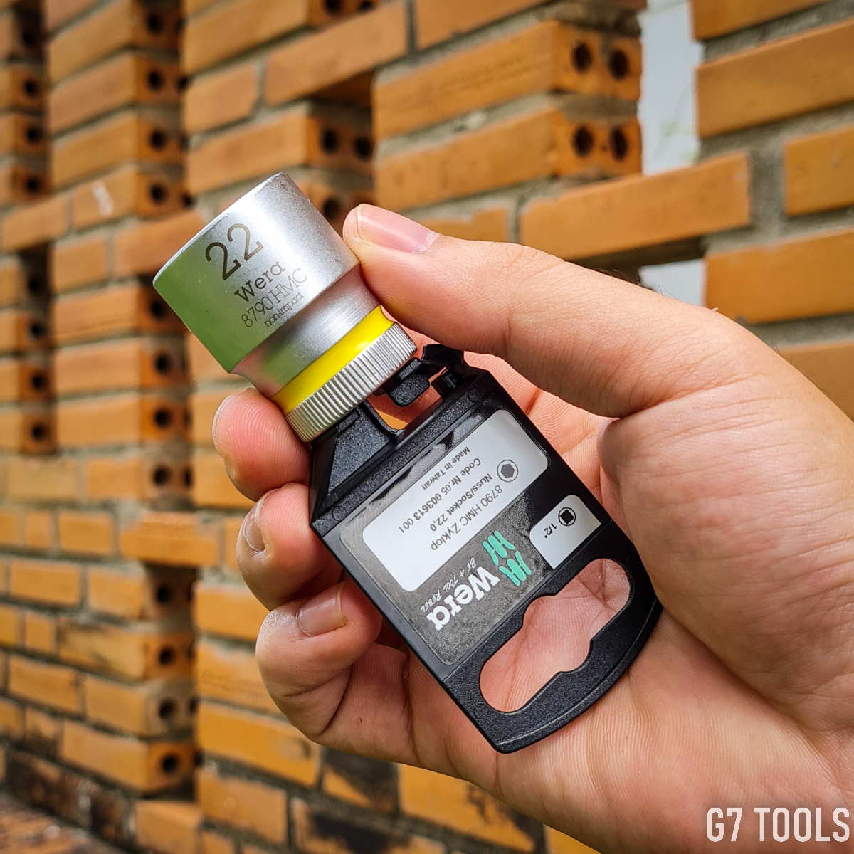 Wera Zyklop 8790 HMC Đầu Khẩu 1/2" Size 22mm Mã Sản Phẩm 003613