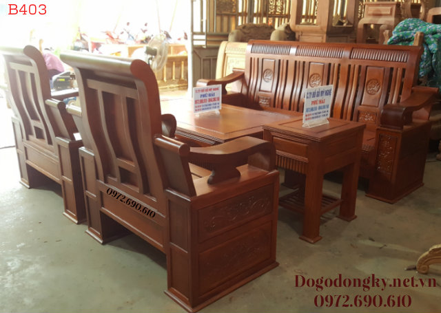 bo ban ghe go huong lao