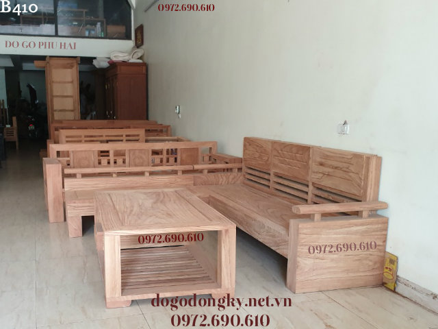 Bộ bàn ghế gỗ kiểu hiện đại