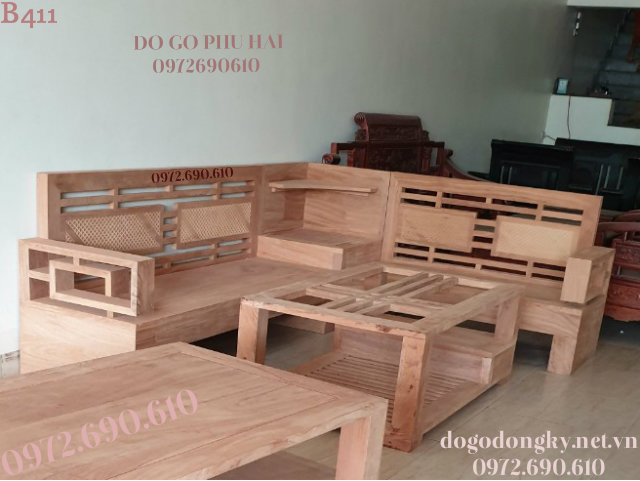 Bộ Bàn Ghế Gỗ Phòng Khách Đẹp