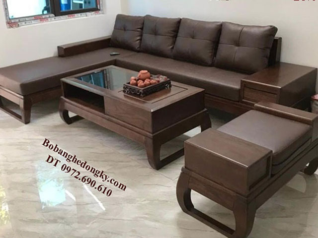 bàn ghế sofa góc