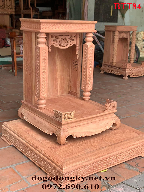 bàn thờ thần tài gỗ hương