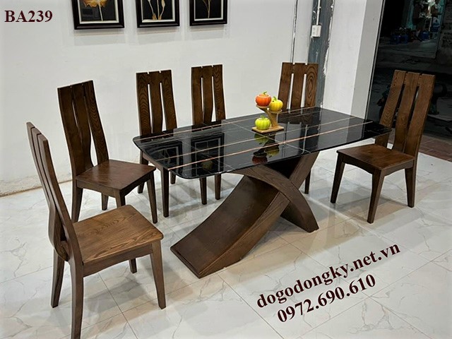 Bộ bàn ghế ăn mẫu đẹp