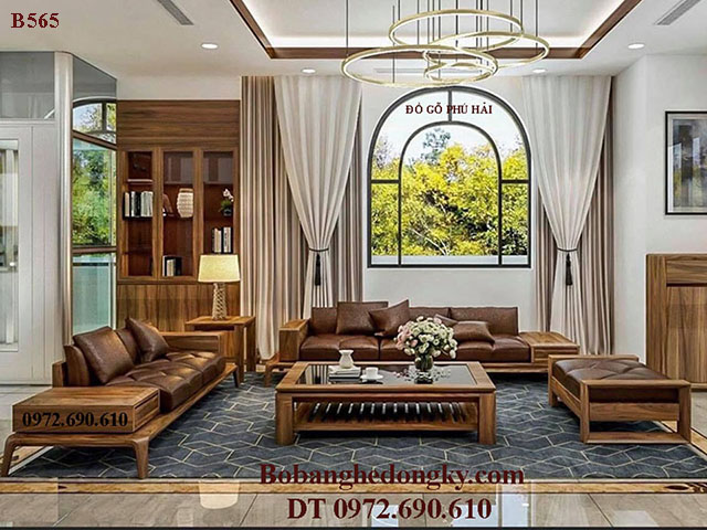 Bộ bàn ghế gỗ có kềm đệm