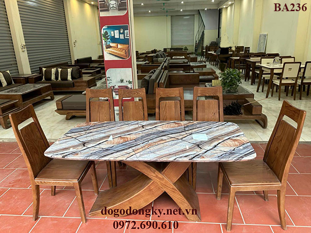 Bộ bàn ghế phòng ăn đẹp