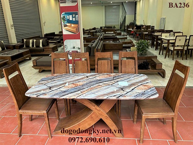 Bộ bàn ghế phòng ăn giá rẻ