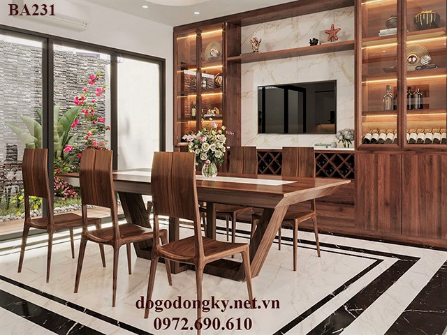 Bộ bàn ghế phòng ăn giá rẻ