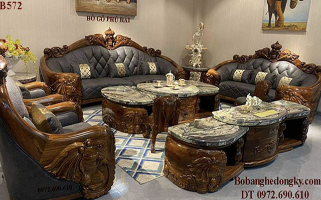 Bộ bàn ghế tân cổ điển đẹp