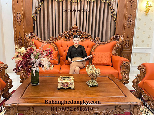 Bộ sofa da