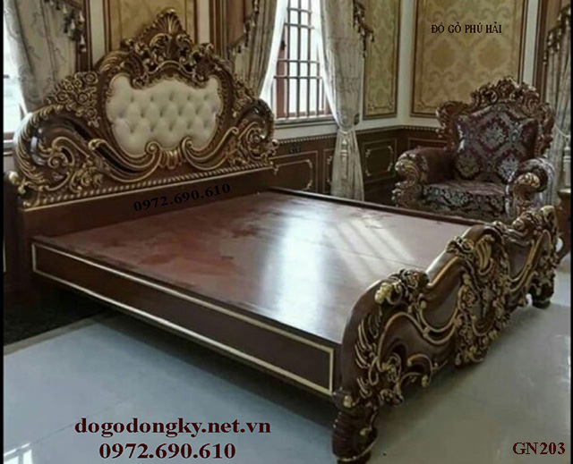 Giường ngủ tân cổ điển