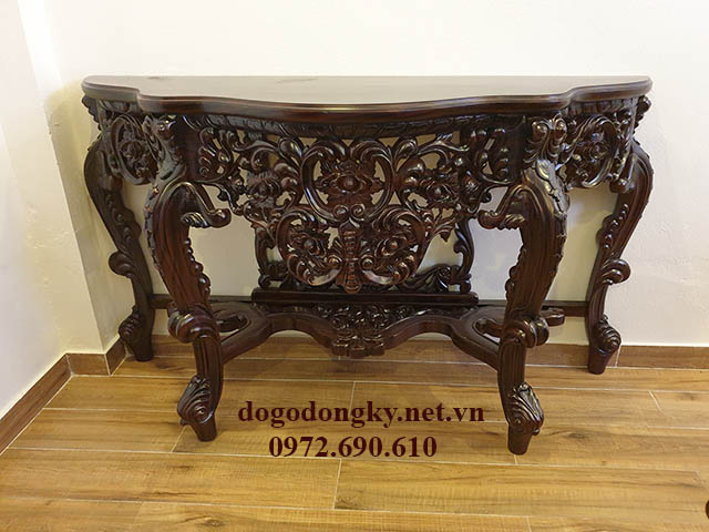 mẫu bàn bán nguyệt đẹp