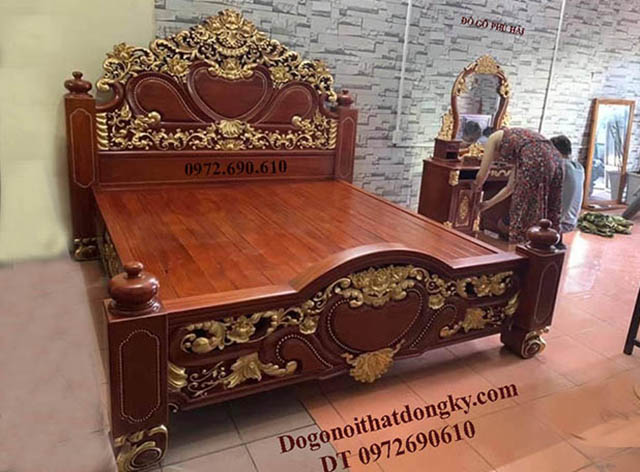 mãu giường cưới đẹp