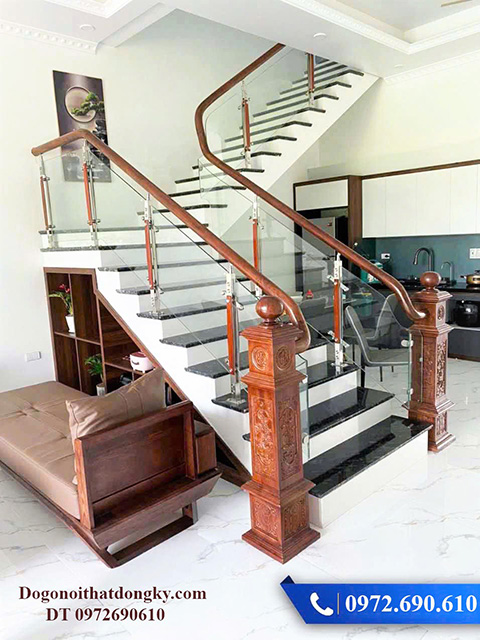 Mẫu trụ cầu thang đẹp