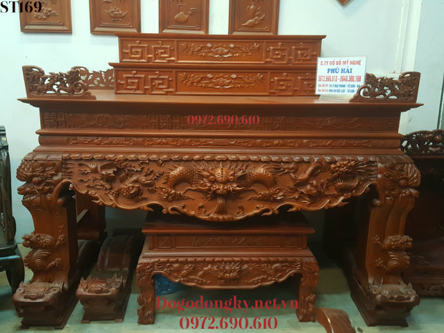 mẫu bàn thờ tam cấp đẹp