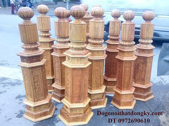 TRụ cầu thang lục giác