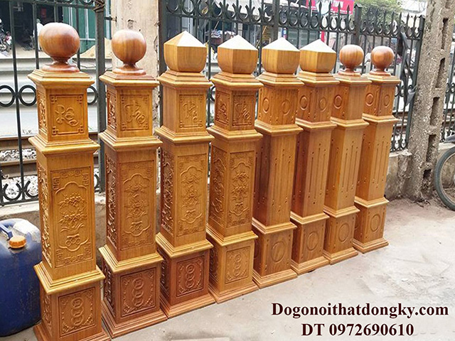 Trụ cầu thang vuông