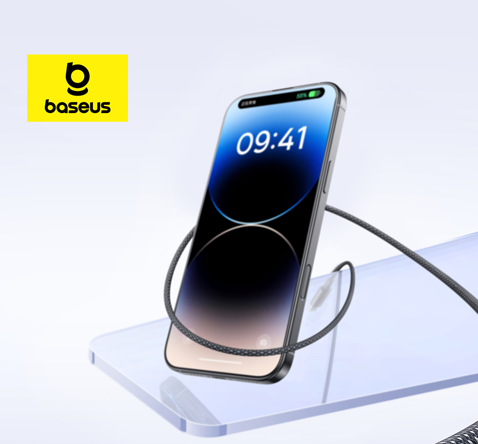 chube Cáp Sạc Nhanh C to Lightning Baseus Display 2 20W