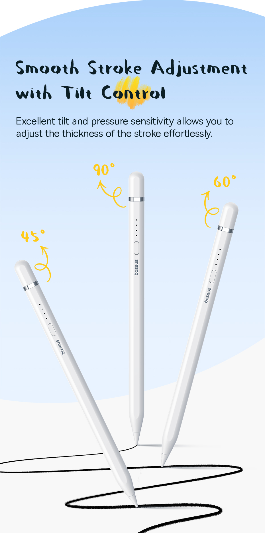 chube Bút Cảm Ứng Baseus Baseus Smooth Writing 2 Plug-Type