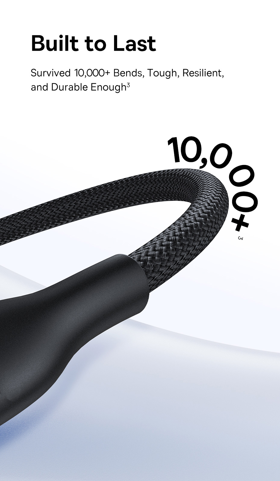 chube Cáp sạc nhanh 1 for 3 Baseus Flash Series 3 100W C to C+C+L