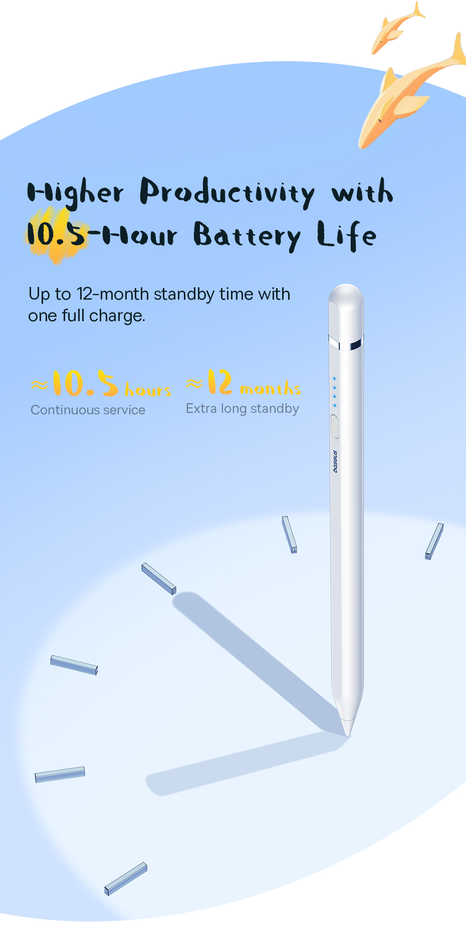 chube Bút Cảm Ứng Baseus Baseus Smooth Writing 2 Plug-Type