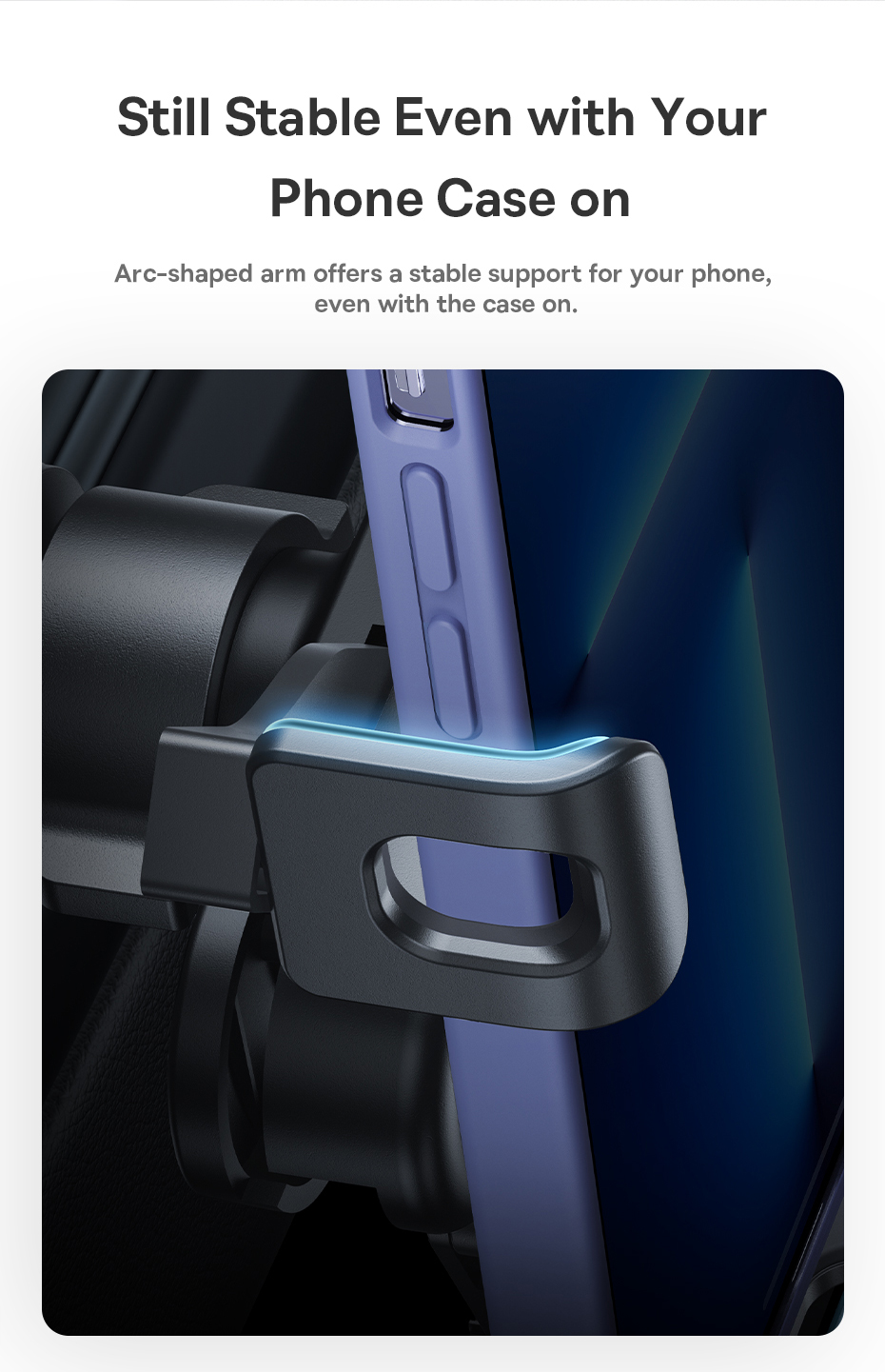 chube Giá đỡ điện thoại trên ô tô Baseus Gravity Air Vent