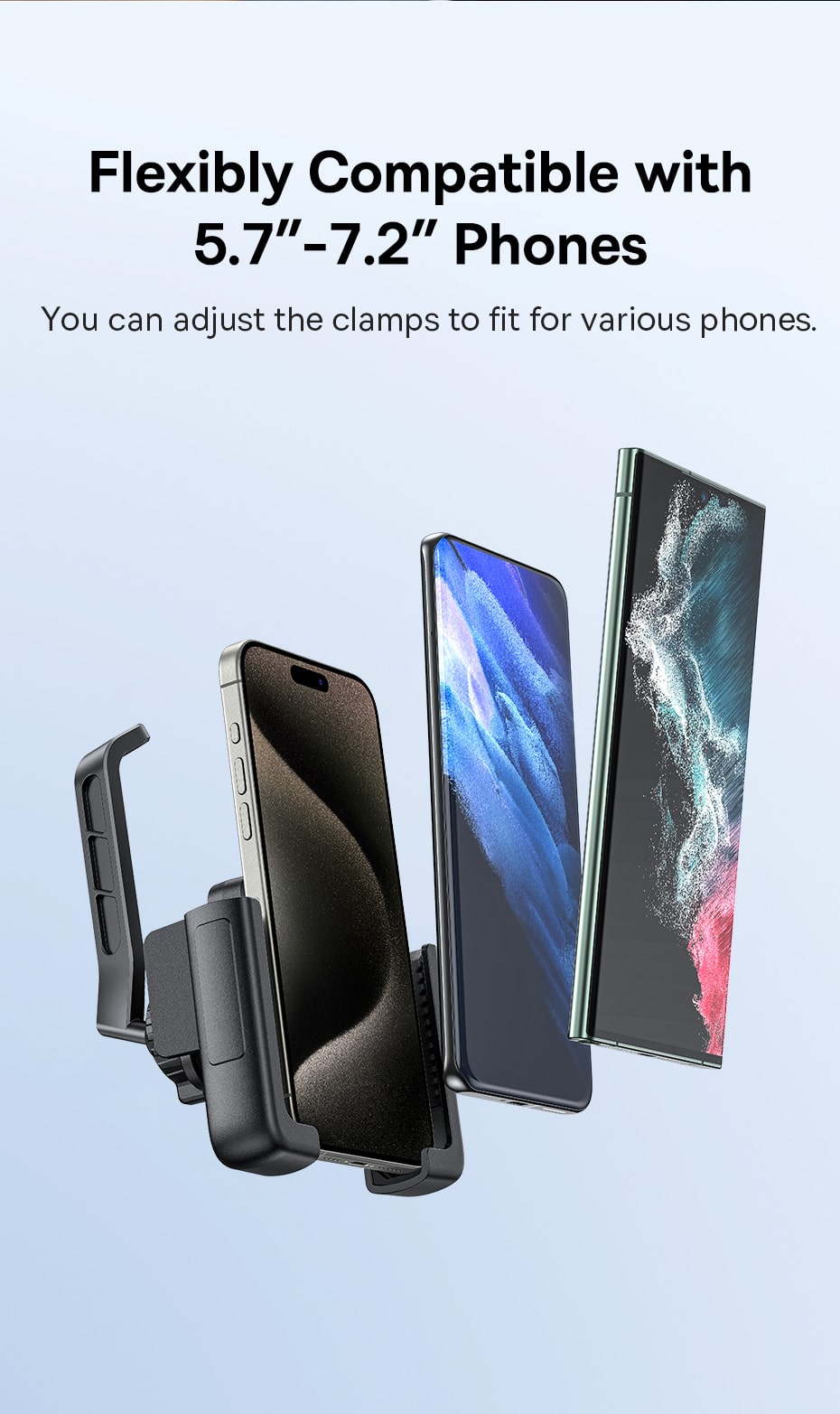 chube Đế Giữ Điện Thoại Xe Máy Baseus GoTrip Series Bike Phone Mount