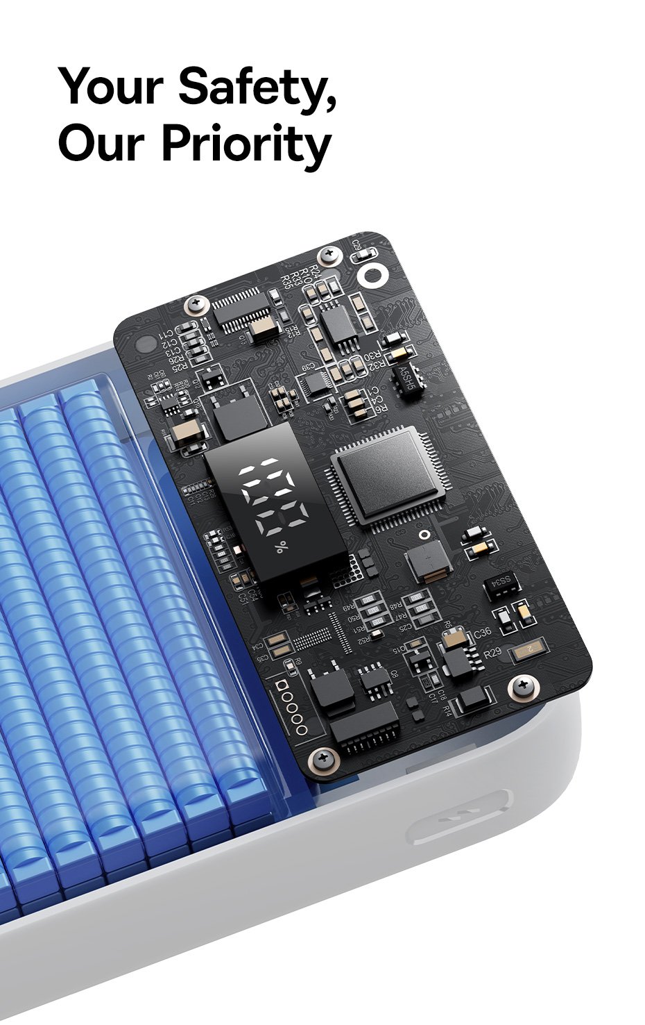 chube Pin sạc dự phòng Baseus Lipow Dual-Cable 22.5W 20000mAh