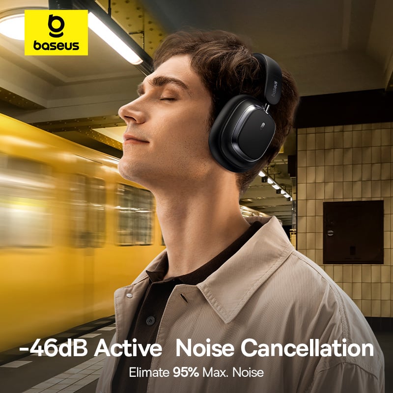 chube Tai Nghe Chụp Tai Không Dây Baseus Bowie H1s