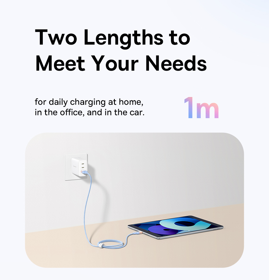 chube Cáp Sạc Nhanh USB to Lightning Baseus Discolor Series 2.4A