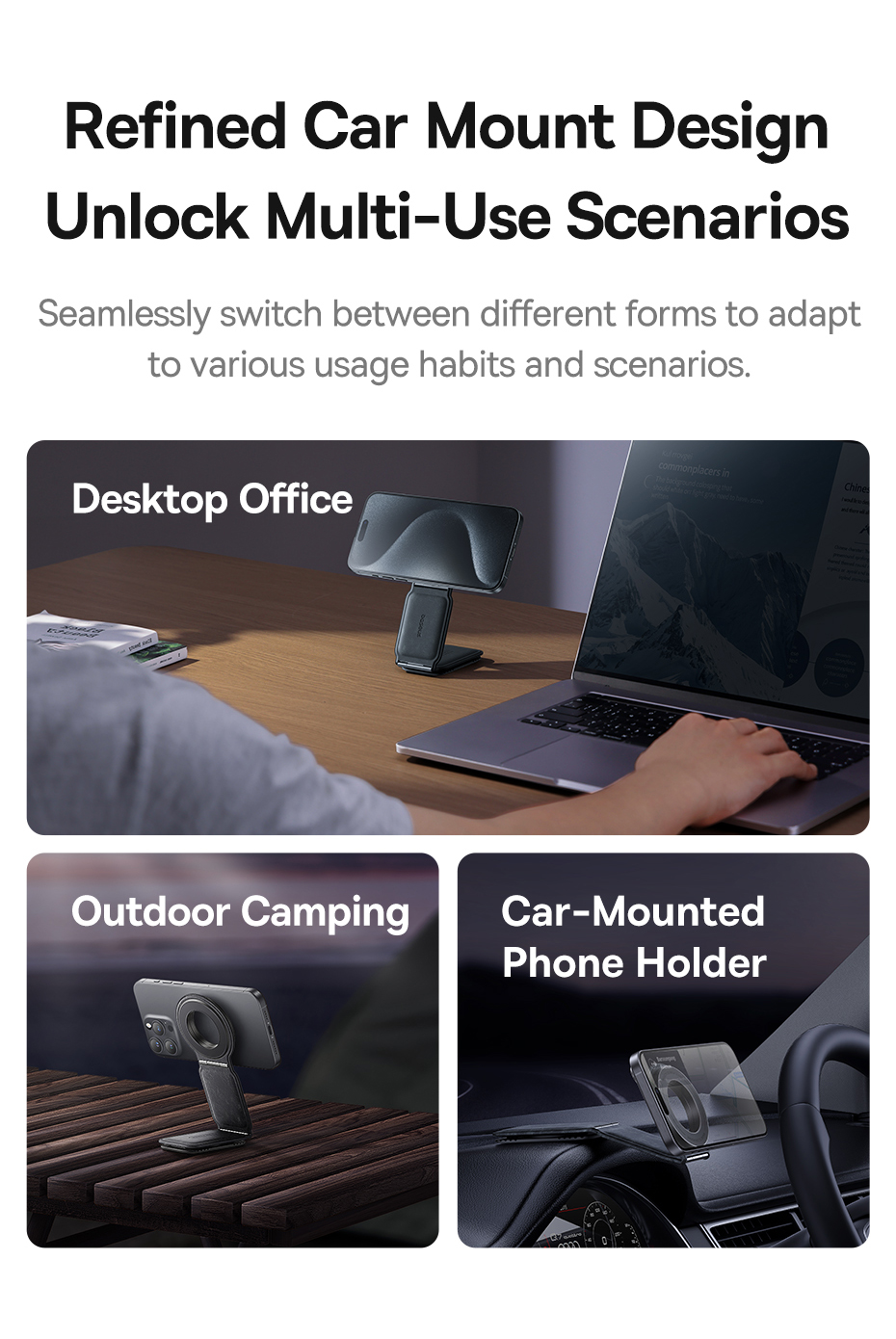 chube Giá đỡ từ tính Baseus PrimeTrip Series C02 Mega