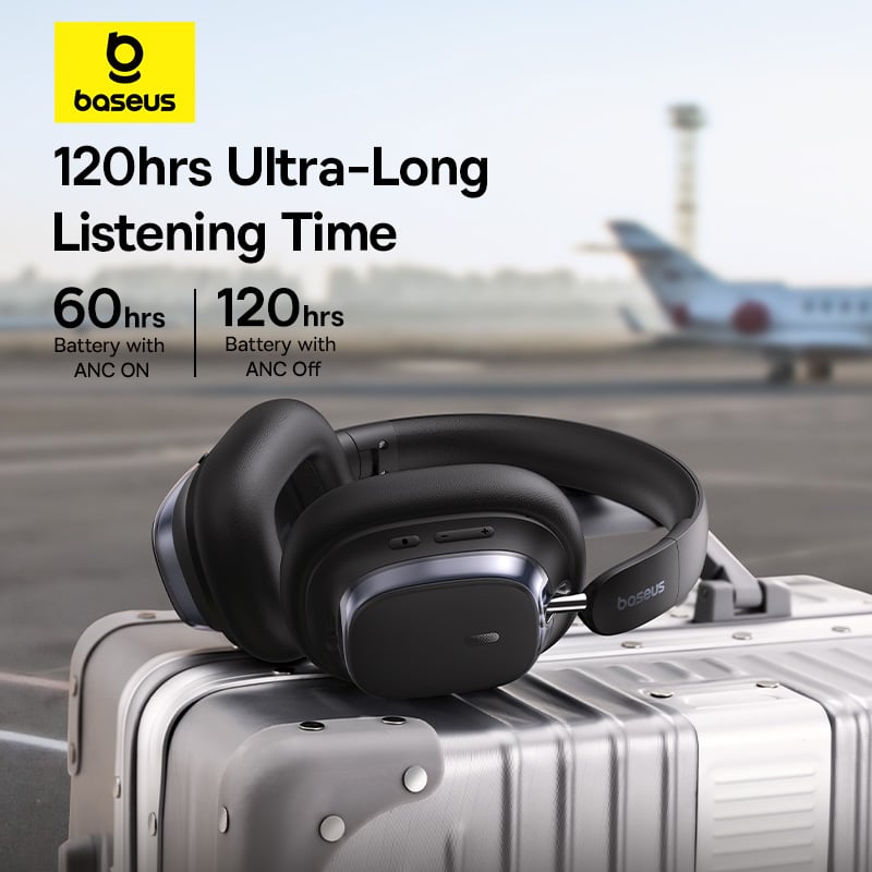 chube Tai Nghe Chụp Tai Không Dây Baseus Bowie H1s