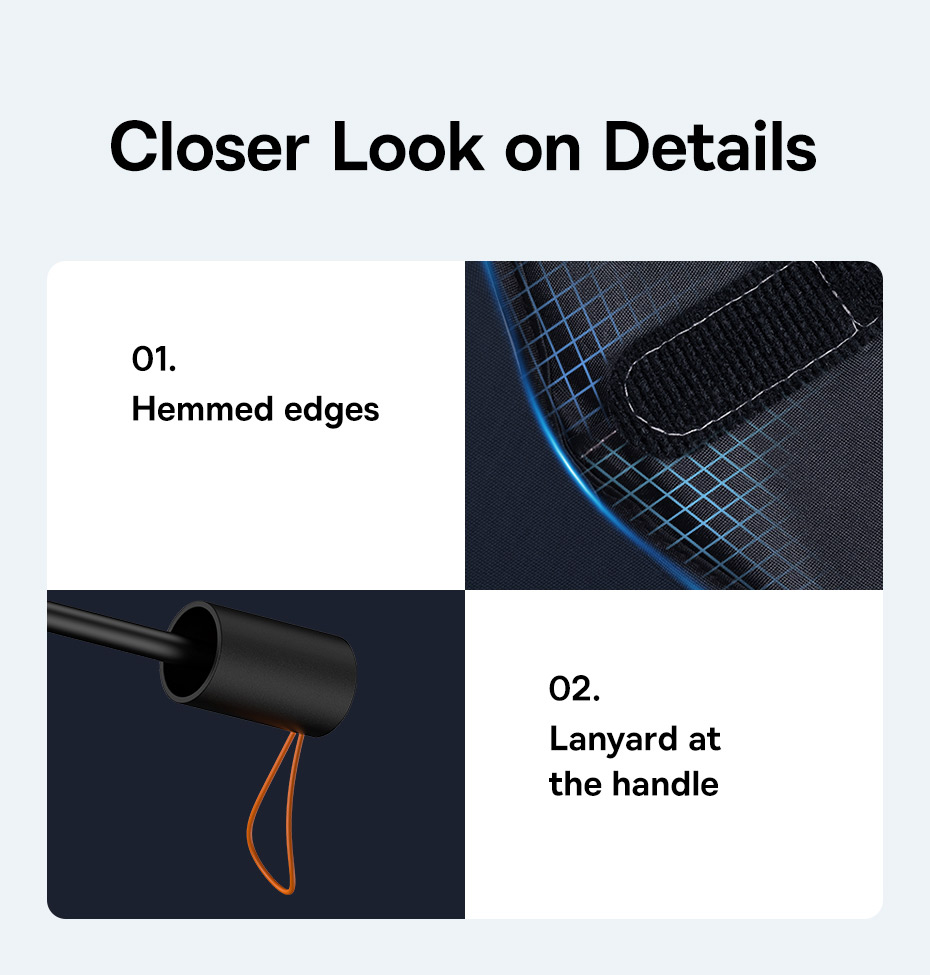 chube Dù 2 lớp che nắng kính chắn gió Baseus CoolRide Pro