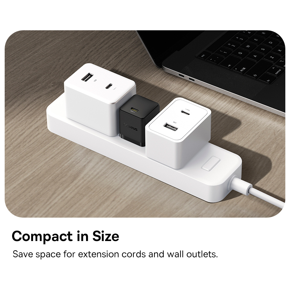 chube Củ Sạc Nhanh Baseus Palm 1C 20W