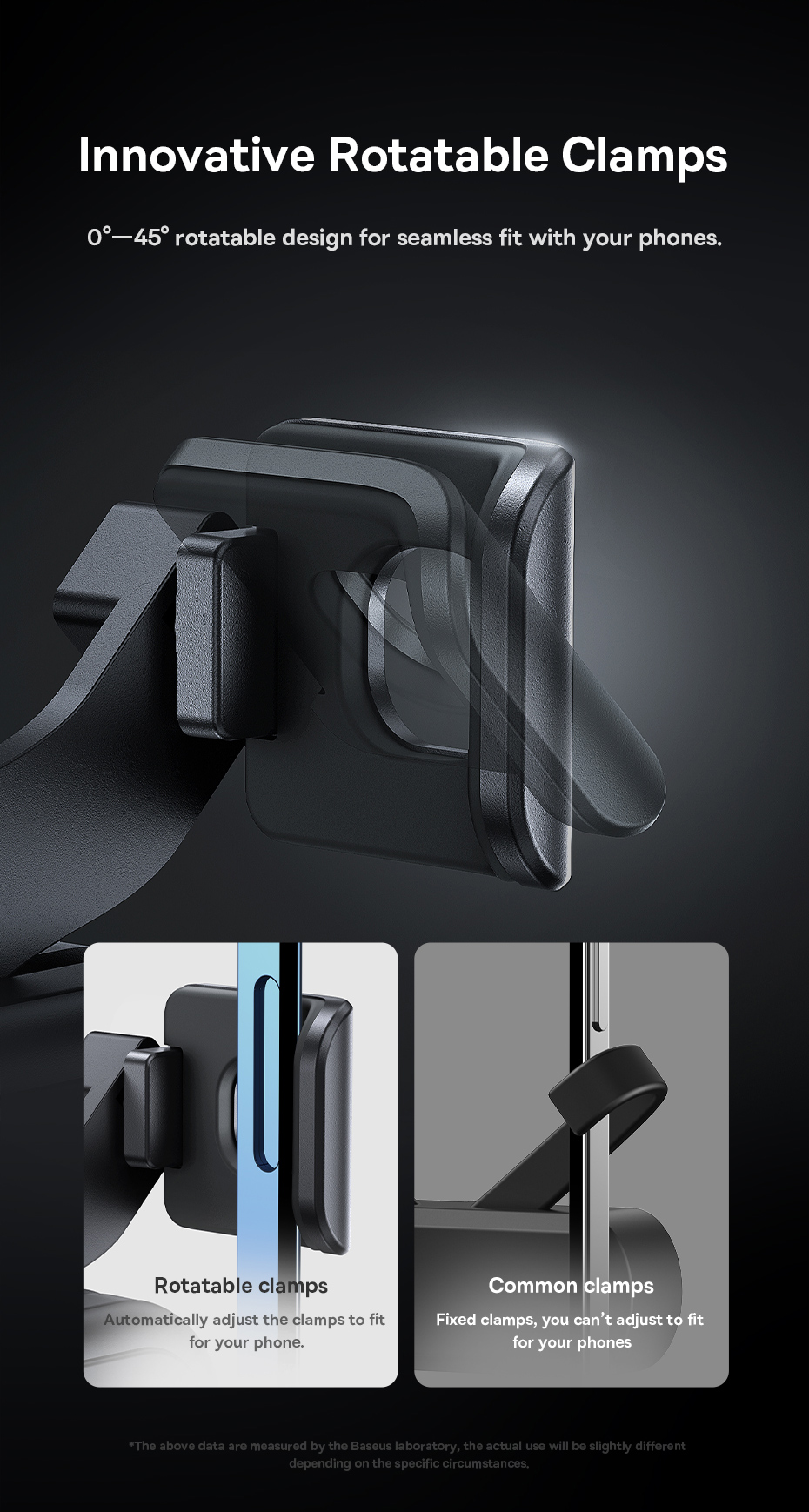 chube Giá đỡ điện thoại trên ô tô Baseus Gravity Air Vent