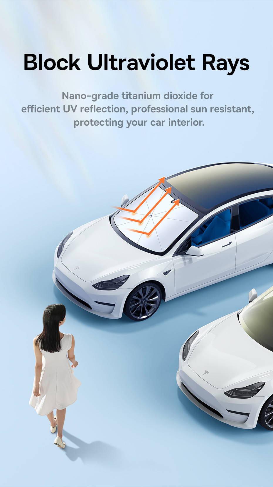 chube Dù 2 lớp che nắng kính chắn gió Baseus CoolRide Pro