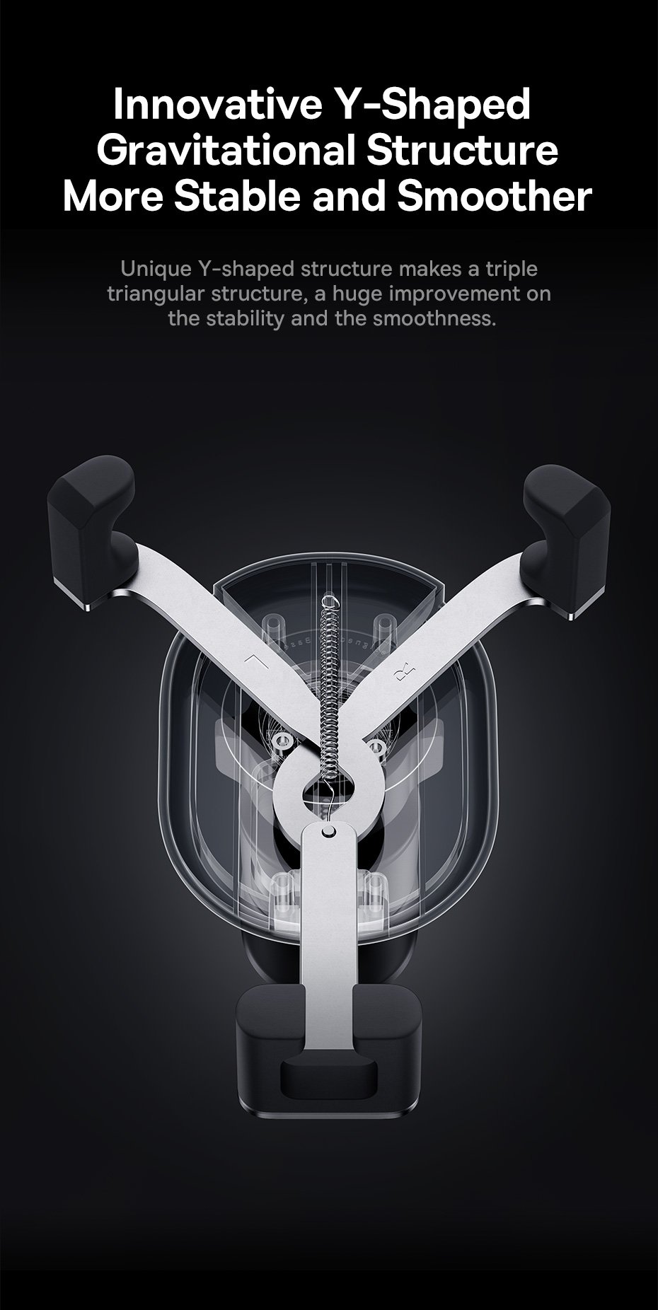 chube Đế Giữ Điện Thoại Ô Tô Baseus Stable Gravitational Air