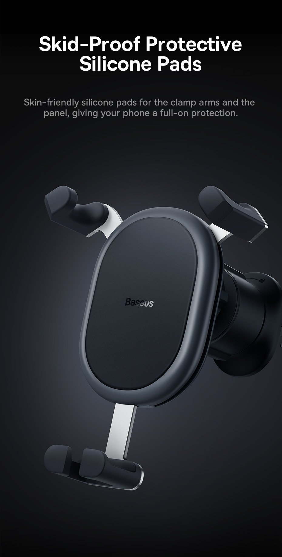 chube Đế Giữ Điện Thoại Ô Tô Baseus Stable Gravitational Air