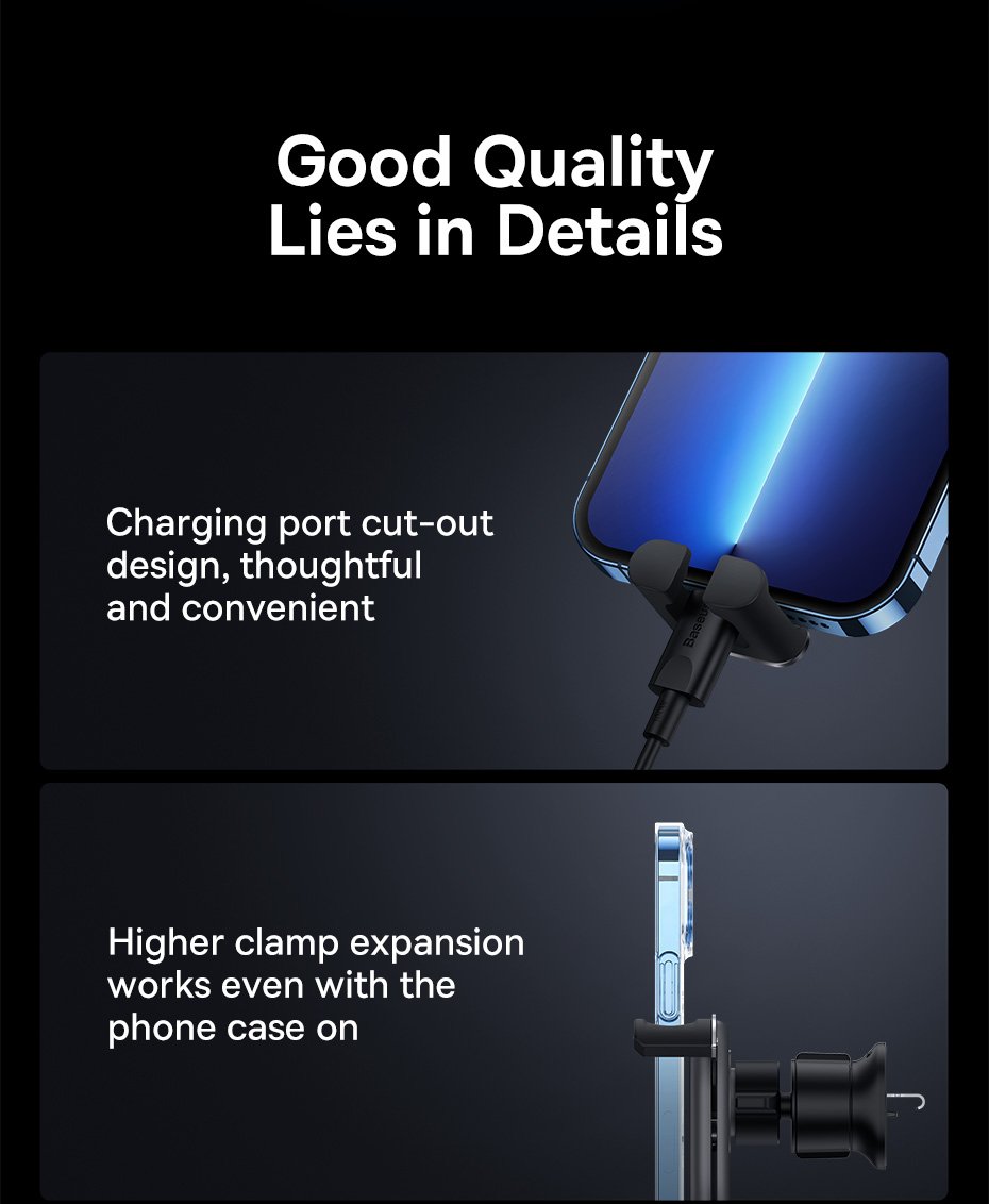 chube Đế Giữ Điện Thoại Ô Tô Baseus Stable Gravitational Air