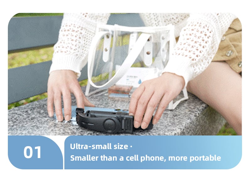 chube Gậy Chụp Ảnh Selfie Thế Hệ Mới Q10R MINI Clip