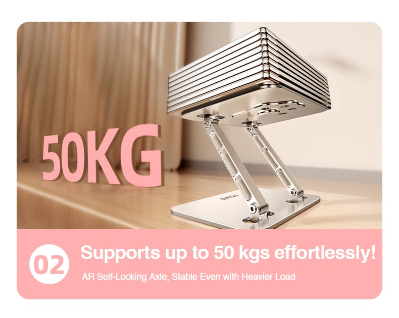 chube Giá Đỡ Laptop Rtako L49 CAT'S PAW (Chịu Lực 50kg, 12-18inch)