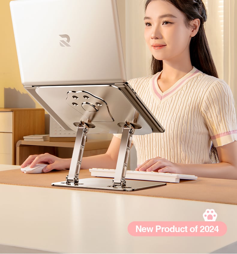chube Giá Đỡ Laptop Rtako L49 CAT'S PAW (Chịu Lực 50kg, 12-18inch)