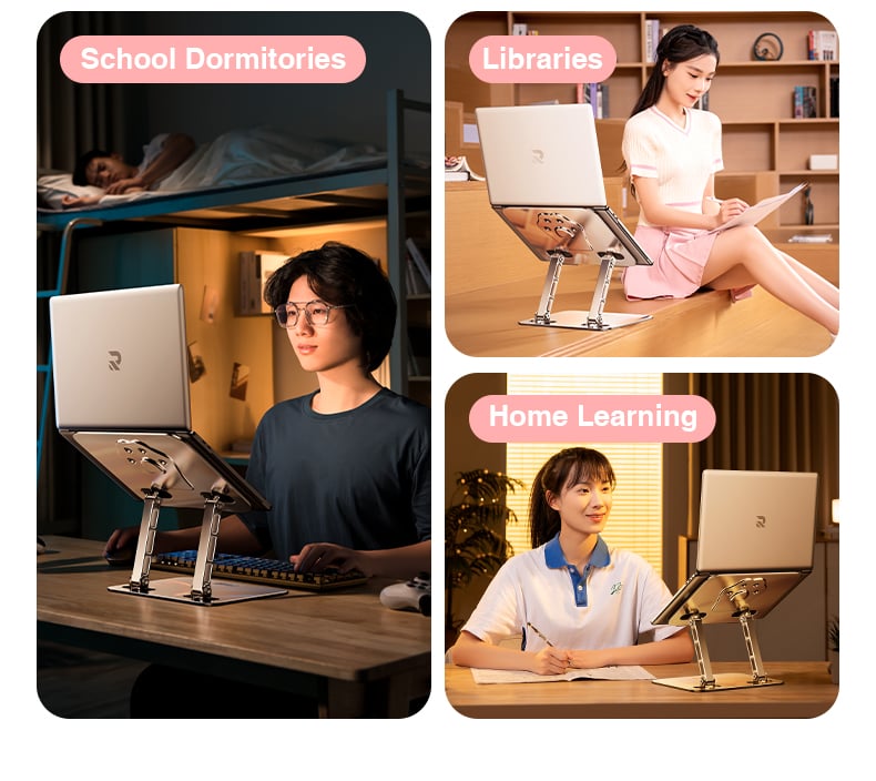 chube Giá Đỡ Laptop Rtako L49 CAT'S PAW (Chịu Lực 50kg, 12-18inch)