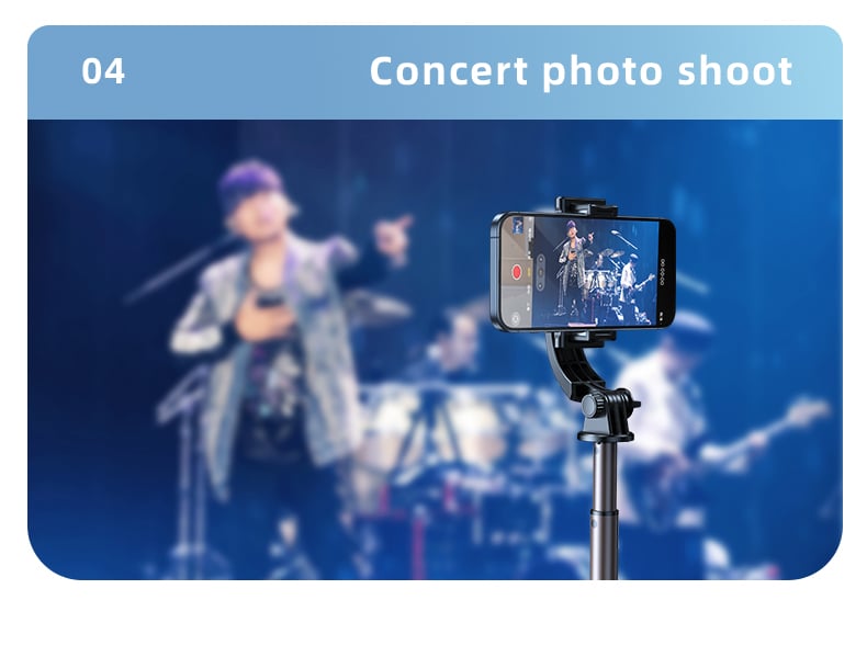 chube Gậy Chụp Ảnh Selfie Thế Hệ Mới Q10R MINI Clip