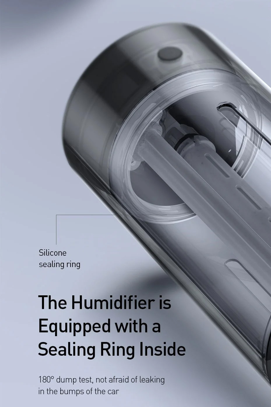 chube Máy phun sương tạo ẩm Baseus Moisturizing Car Humidifier