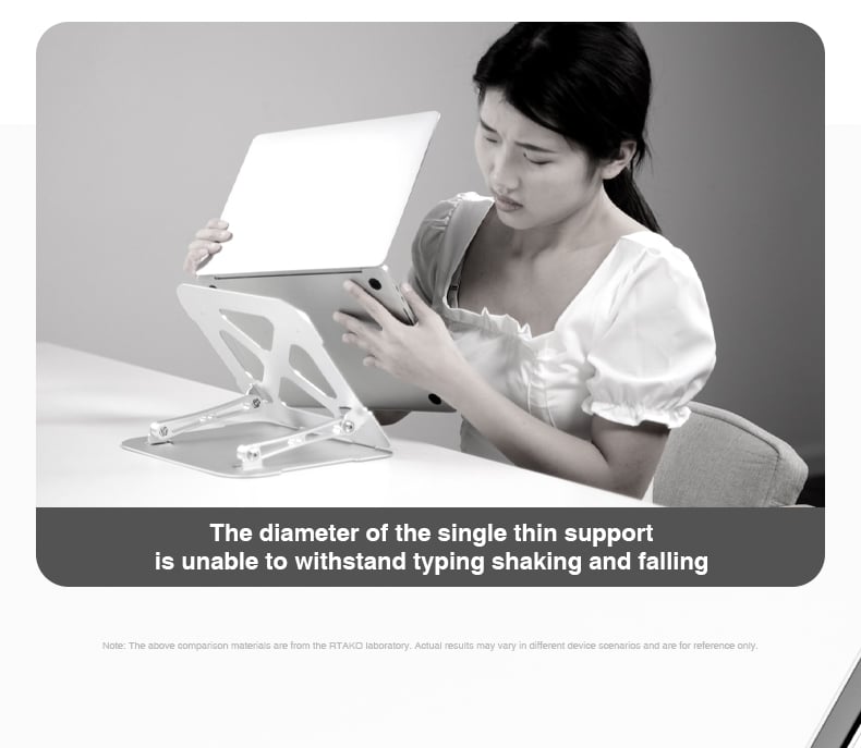 chube Giá Đỡ Laptop Rtako L49 CAT'S PAW (Chịu Lực 50kg, 12-18inch)