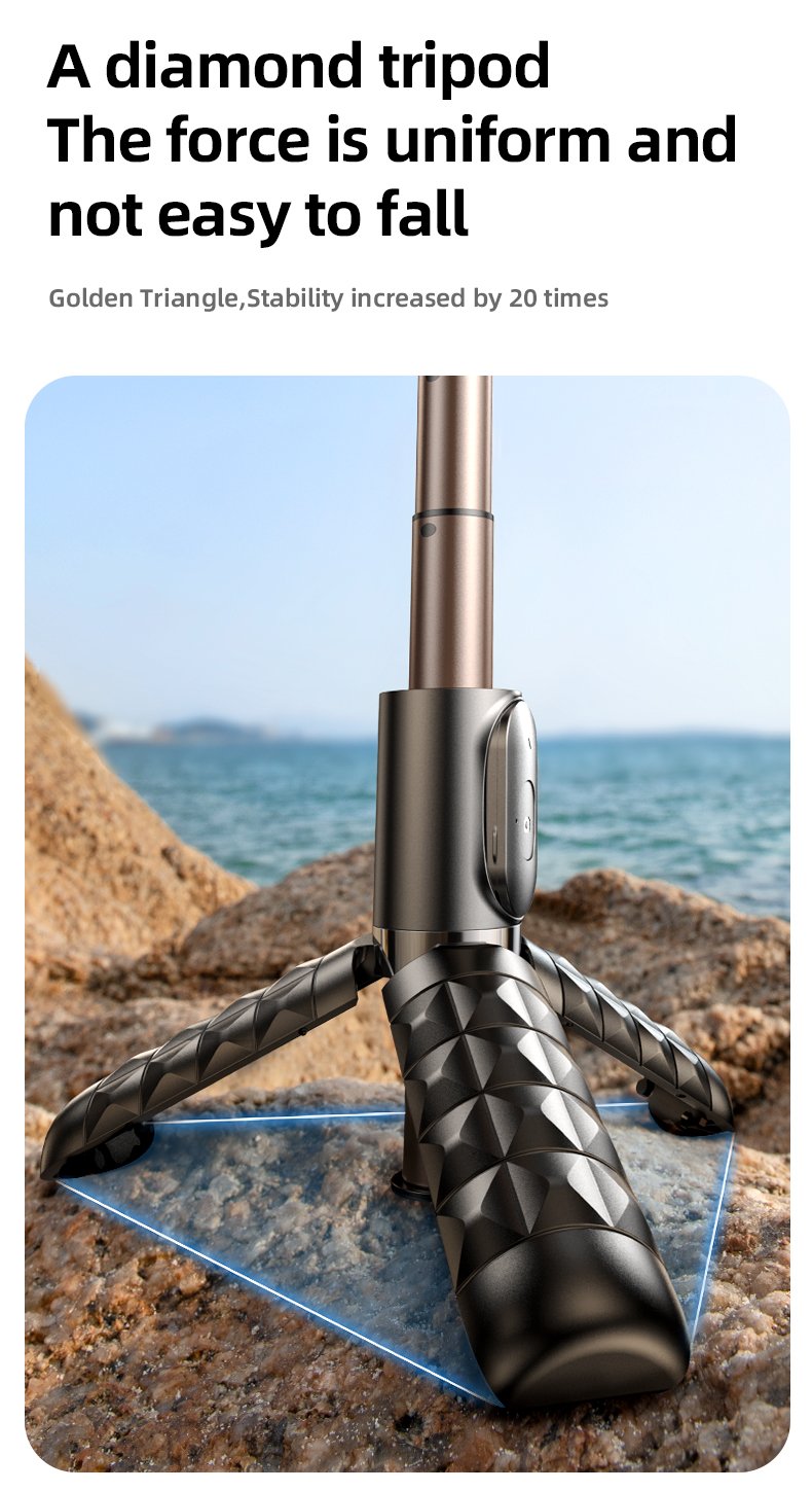 chube Gậy Chụp Ảnh Selfie Thế Hệ Mới Q10R MINI Clip