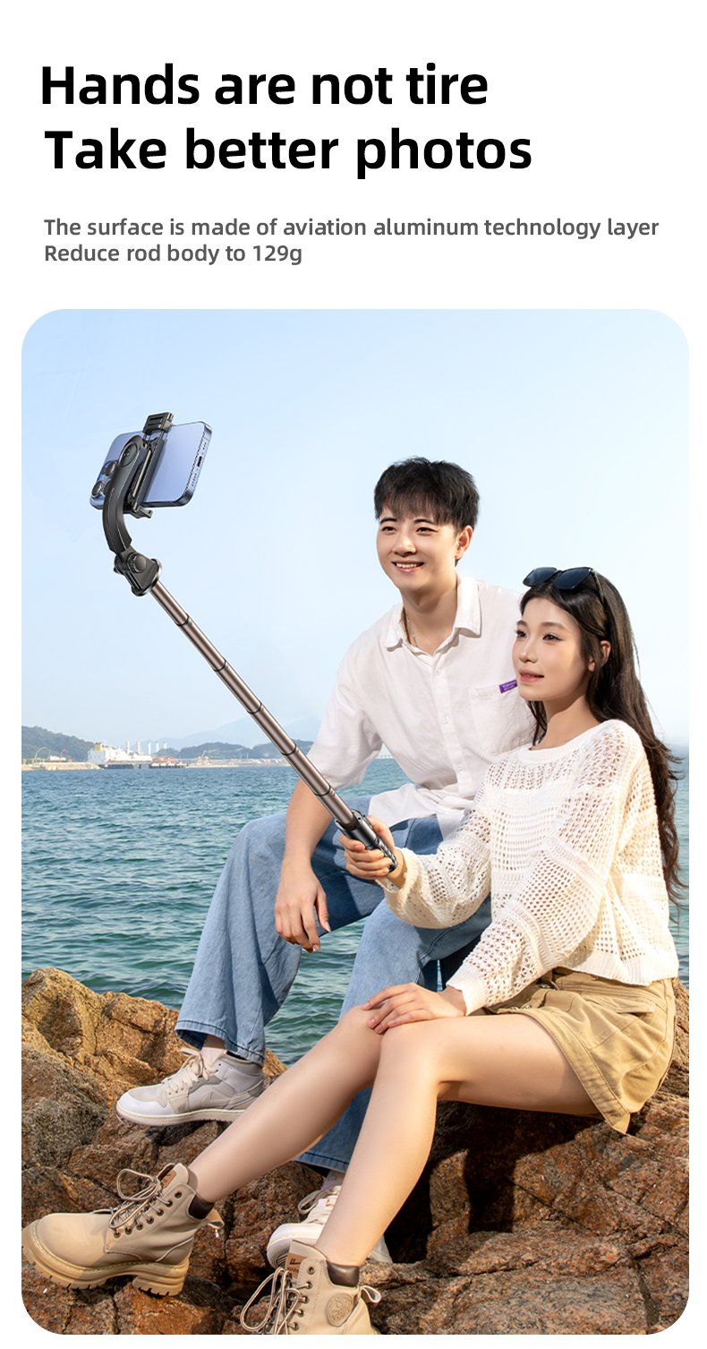 chube Gậy Chụp Ảnh Selfie Thế Hệ Mới Q10R MINI Clip
