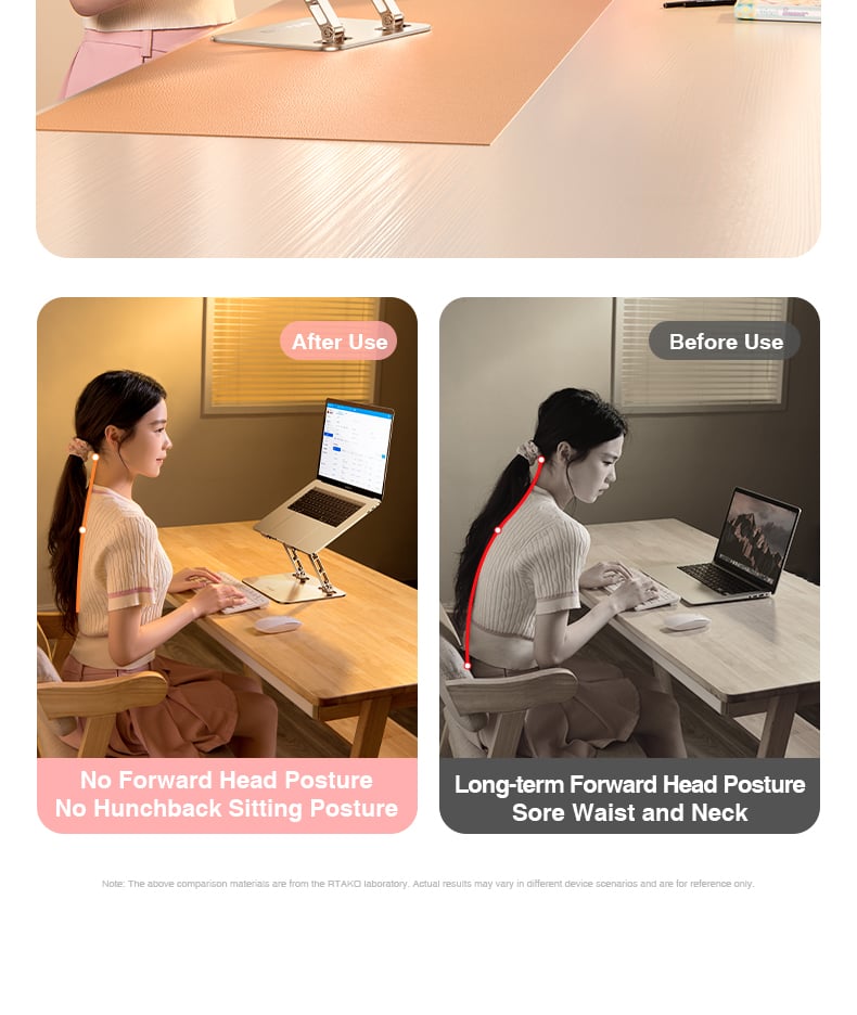 chube Giá Đỡ Laptop Rtako L49 CAT'S PAW (Chịu Lực 50kg, 12-18inch)