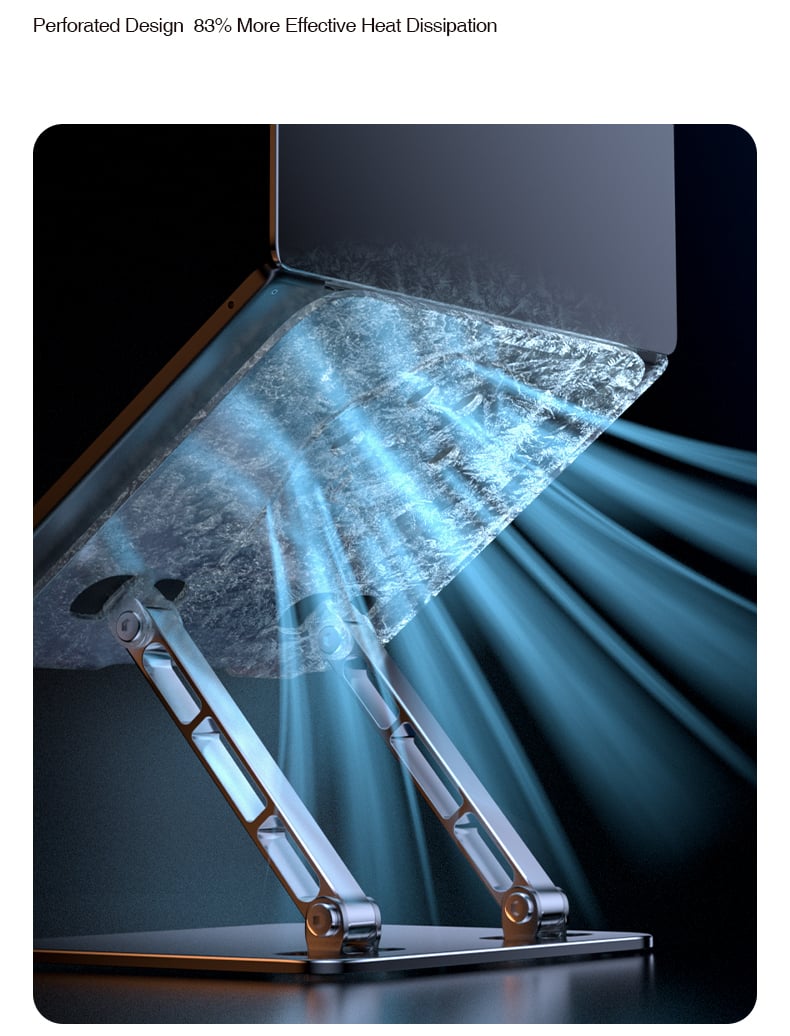 chube Giá Đỡ Laptop Rtako L49 CAT'S PAW (Chịu Lực 50kg, 12-18inch)